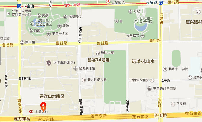 葫芦娃儿童健康调理中心所在位置图